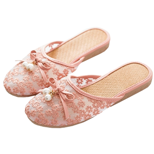 回力拖鞋女款夏天办公室内透气家居拖鞋夏季居家用包头凉拖鞋防滑