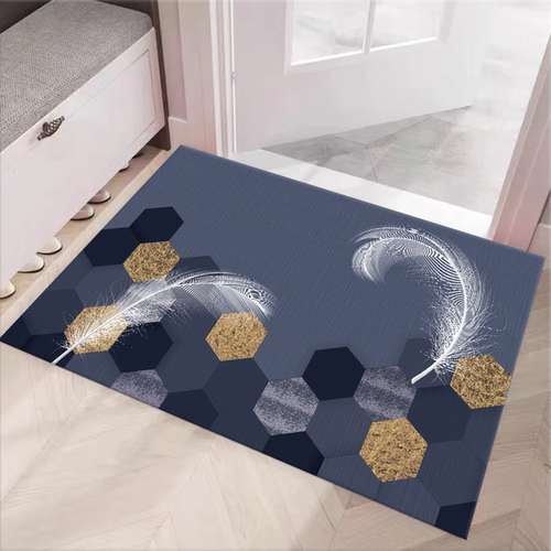 轻奢风软硅藻泥地垫可裁剪