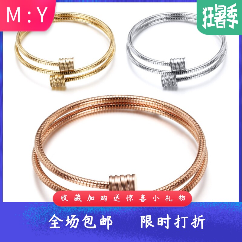 欧美双层3MM电缆线简约304不锈钢