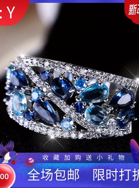 新款跨境欧美爆款圆形镂空高级质感戒指独特个性轻奢时尚百搭戒指