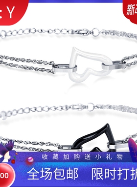 钛钢女士不褪色现货手环