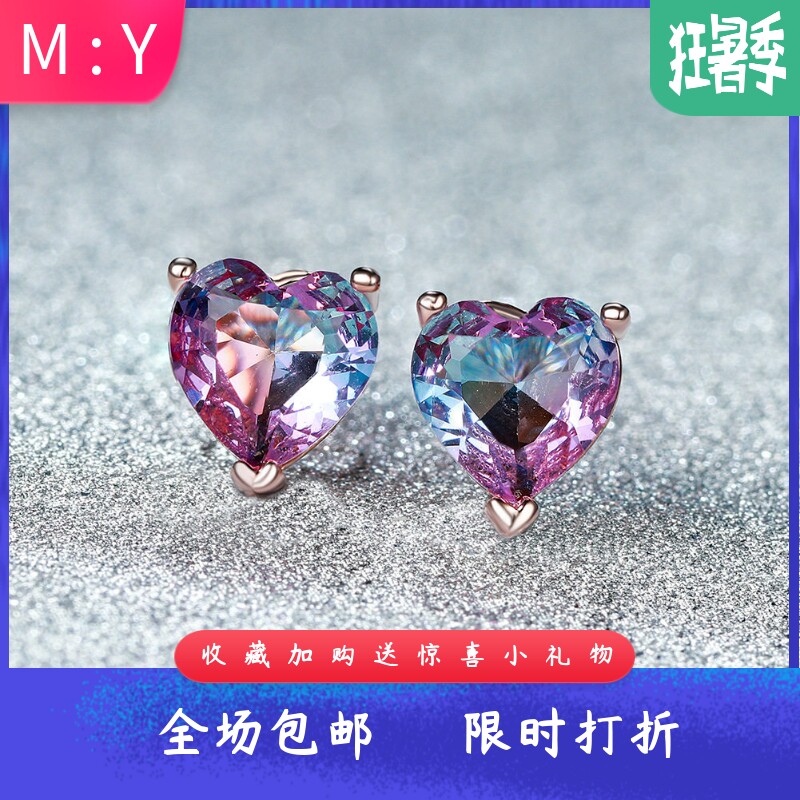 祖母绿碧玺欧美风现货耳环新品