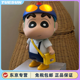 日本正版优质版发光校服蜡笔小新小夜灯手办蜜蜂拍拍灯女生礼物