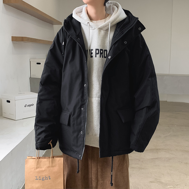 港风冬款男棉衣连帽加厚工装棉袄休闲外套Y863,男装棉衣,星座1013-1