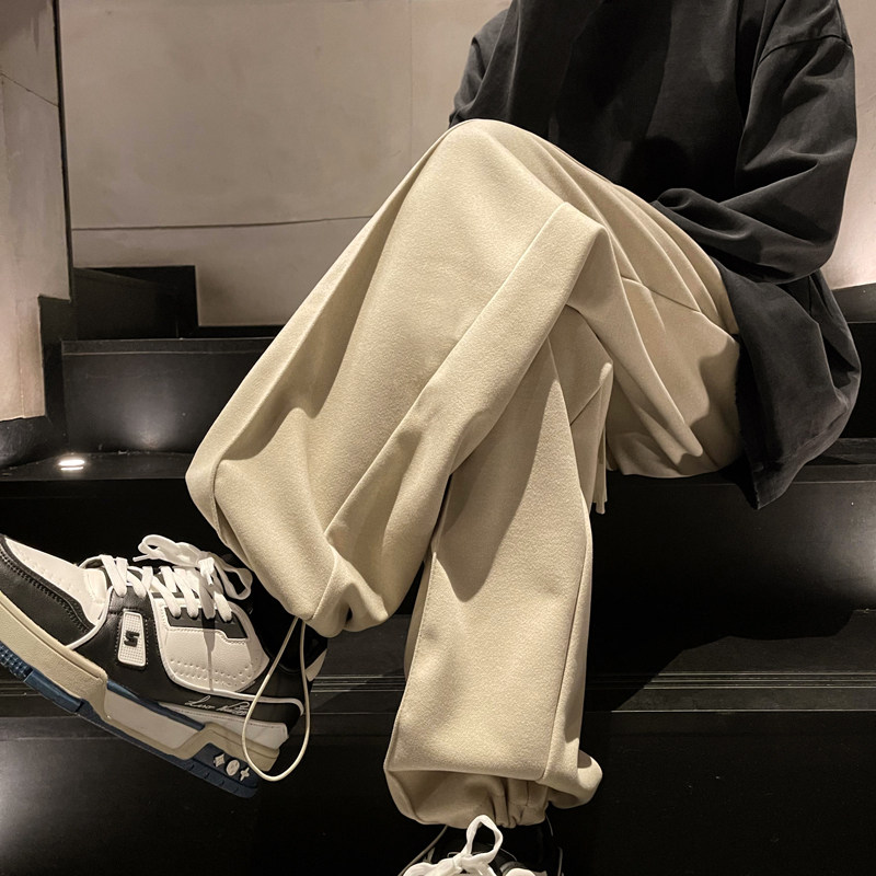 高品质港风春款男休闲裤抽绳束脚裤九分卫裤h061P40,男装休闲裤,星座1013-1