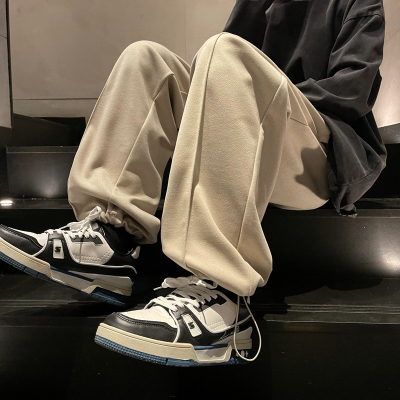 高品质港风春款男休闲裤抽绳束脚裤九分卫裤h061P40,男装休闲裤,星座1013-1