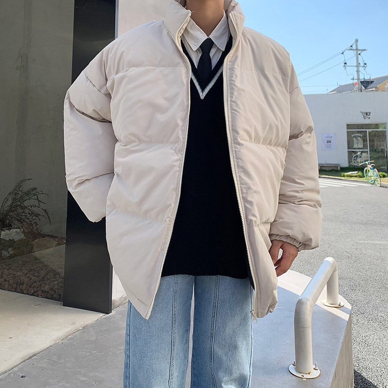 冬季新款男棉衣棒球立领加厚保暖面包棉服休闲外套Y57,男装棉衣,星座1013-1