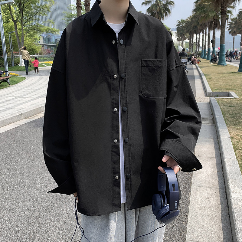 夏款男长袖衬衫免烫双压线衬衣CS4505P35,男装衬衫,星座1013-1