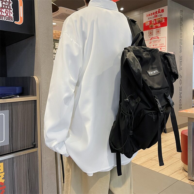 2022港风春款男休闲长袖衬衫卡通猫咪动物印花衬衣CS001,男装衬衫,星座1013-1
