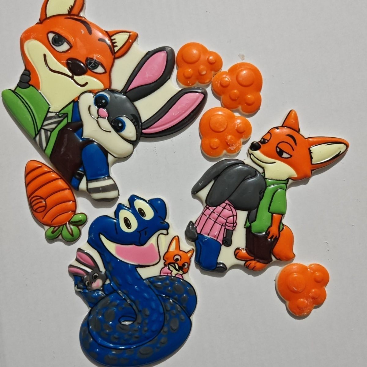 网红小红书68爆款创意生日蛋糕装饰朱迪和尼克巧克力摆件烘焙配件,节庆用品/礼品,蛋糕/烘焙装饰用品,淘宝优惠券,粉丝福利购,淘宝优惠卷