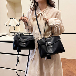 新款包包女大容量水桶包欧美潮包简约时尚女包通勤包单肩斜挎包