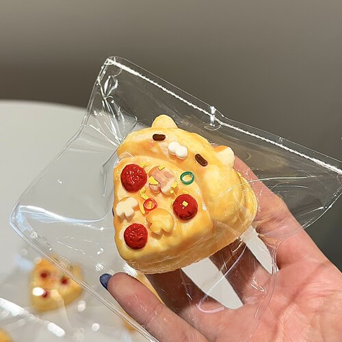 小猫披萨造型可爱捏捏乐玩具解压玩具礼物