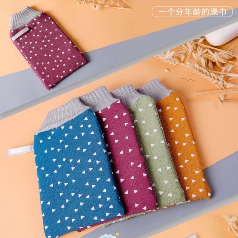 浴美净搓澡巾少女款细纱图片