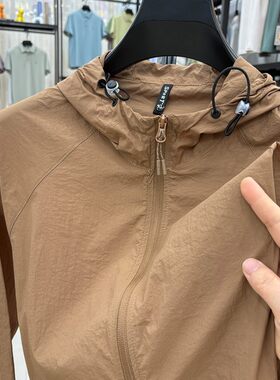 夏季薄款防晒衣男士装新品带帽常