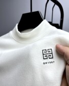 纯色德绒长袖 秋冬加厚保暖半高领男士 双面绒打底衫 t恤内搭卫衣潮