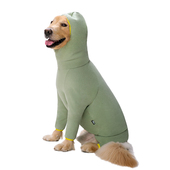 大狗衣服秋冬金毛拉布拉多中型大型犬全包连帽四脚衣宠物狗打底衫