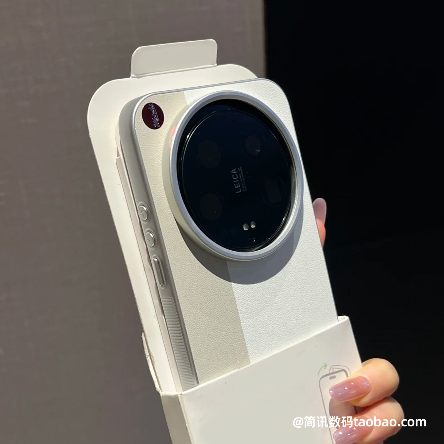 适用小米Xiaomi15Ultra/14U/13U秒变17Ultra徕卡版原机同色手机壳Xiaomi17十七高档皮纹灰白拼色外壳大孔防摔