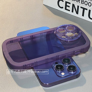 magic6/5高级感气囊适用荣耀100/80透明黑P60手机壳华为p50pro亮面mate60/40e防摔20软胶套X30情侣70女90加厚