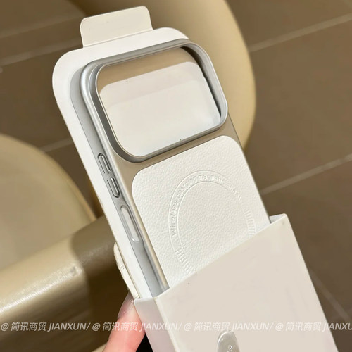 月光白适用nova16pro手机壳华为nova16ultra保护套华为nova15ultra电镀素皮nova15pro荔枝纹防指纹全包防摔新