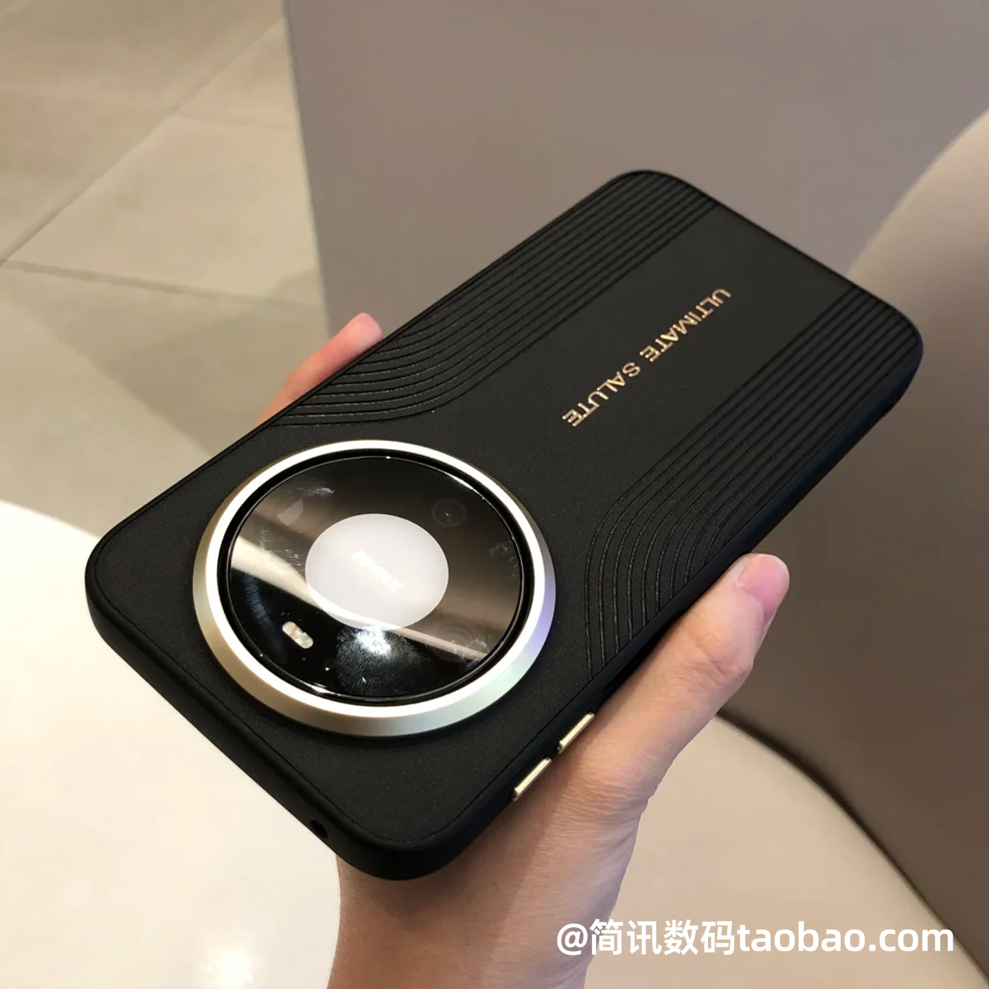 高档皮纹黑色【金甲绽放磁吸壳】适用华为Mate80手机壳Mate80promax金属框保护套防手汗不粘指纹软边防摔男士