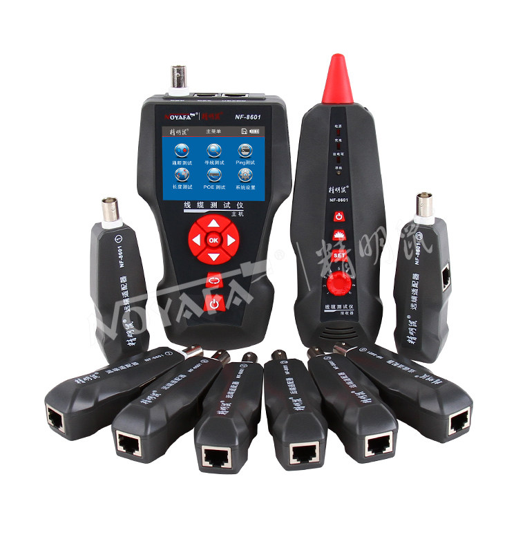 Full function Cables Tester NF-8601W length Short circuit Breakpoints POE PING test Network cable Video cablein the Hardware/Tool , Instrumentation , Cable tester  category - from Buy2taobao.com to provide professional Taobao agent buy service
