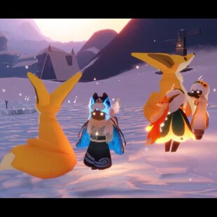 光遇小王子季狐狸徽章 狐狸毛绒别针钥匙扣挂件自带NFC可扫描功能