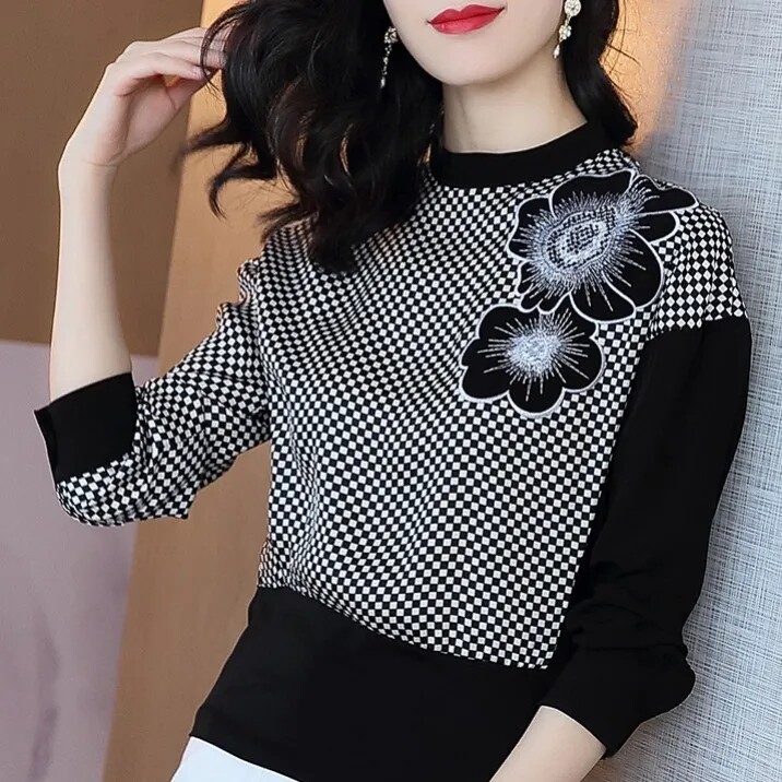 欧货洋气打底衫女春秋款