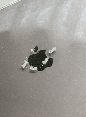 Kiki的白日梦/兔子旋转跳跃苹果满天星亚克力MacBookproair保护壳保护套轻薄防磕碰pc材质M1M2新款防摔透气