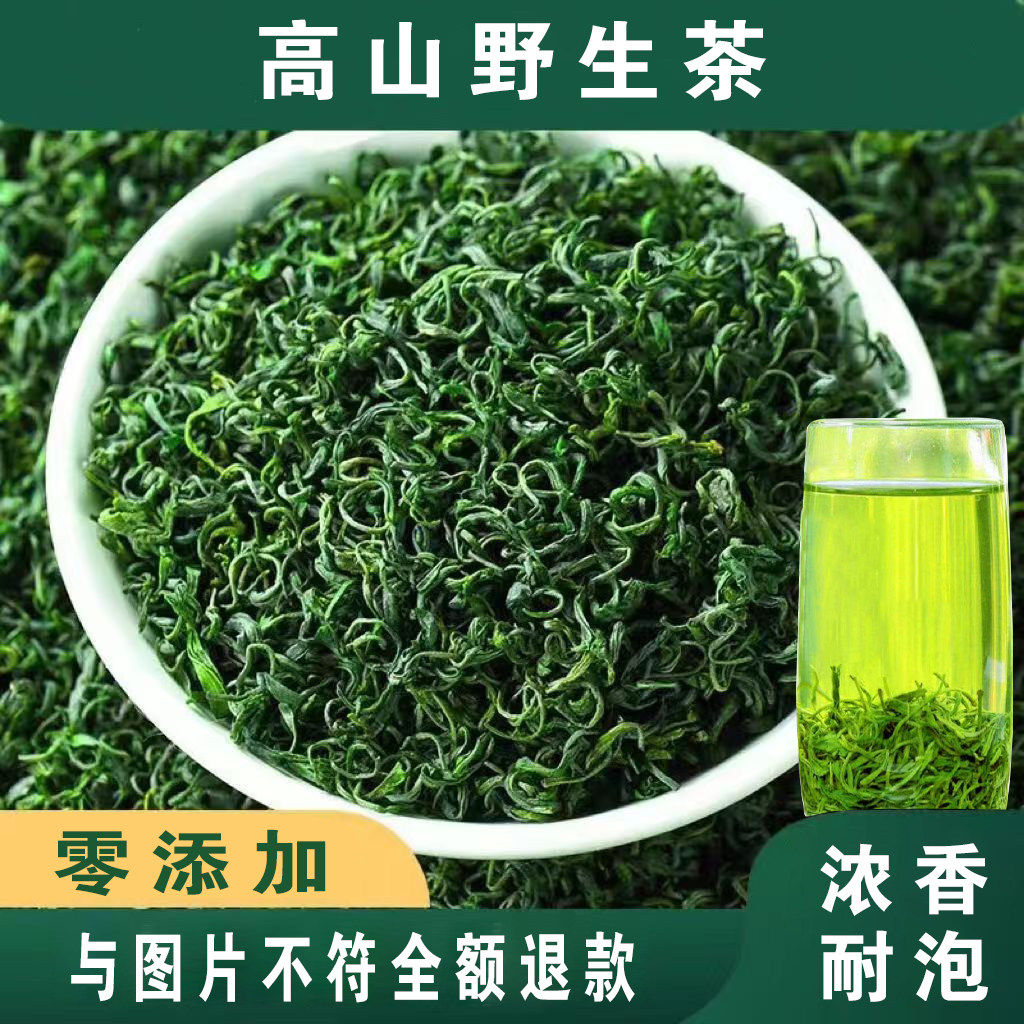 高山云雾绿茶2026新茶浓香炒青