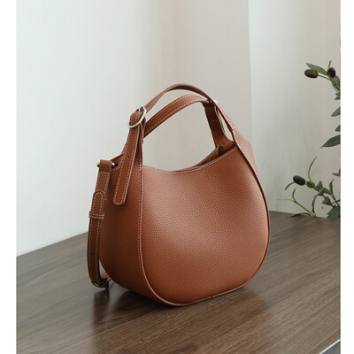 【PIGMISS】头层牛皮高级感托特包菜篮子大容量单肩斜挎通勤软包