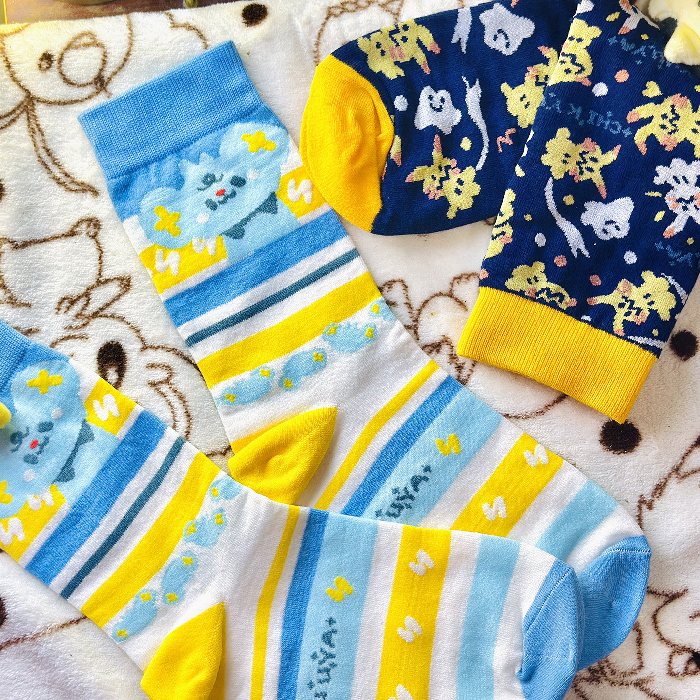 精灵宝可梦小猫怪海蓝条纹谜拟Q碎花藏青秋冬棉袜可爱男女生潮袜,模玩/动漫/周边/娃圈三坑/桌游,动漫水杯/居家/百货,淘宝优惠券,粉丝福利购,淘宝优惠卷