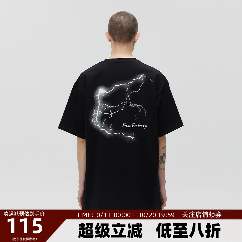【Endweep官方店】闪电印花短袖
