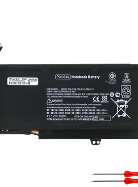 适用惠普HP ENVY M6 -K PX03XL TPN-C109 C110 C111 笔记本电池