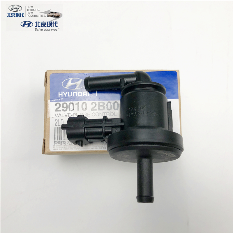 适配悦动瑞纳朗动名图索八瑞奕领动碳罐电磁阀空气净化废气控制阀