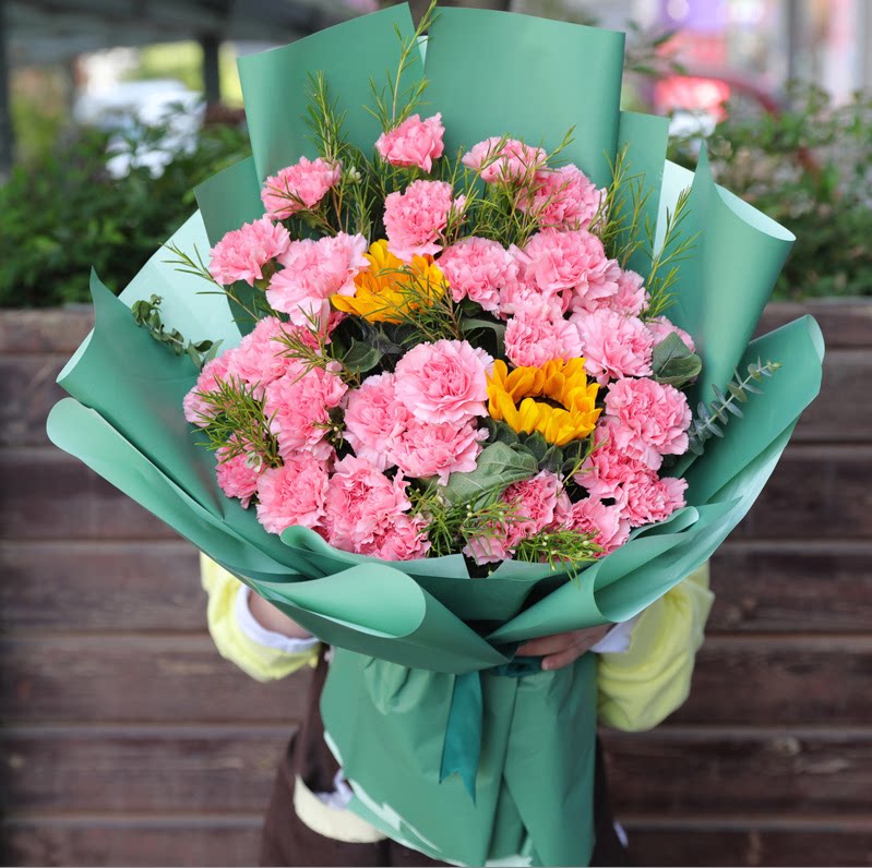 妇女节母亲节教师节康乃馨鲜花速递乌鲁木齐市沙依巴克区同城上门