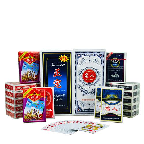 100副整箱扑克牌浩记铭煌伟力兰Q扑克 飞牌加厚纸牌特价清仓包邮