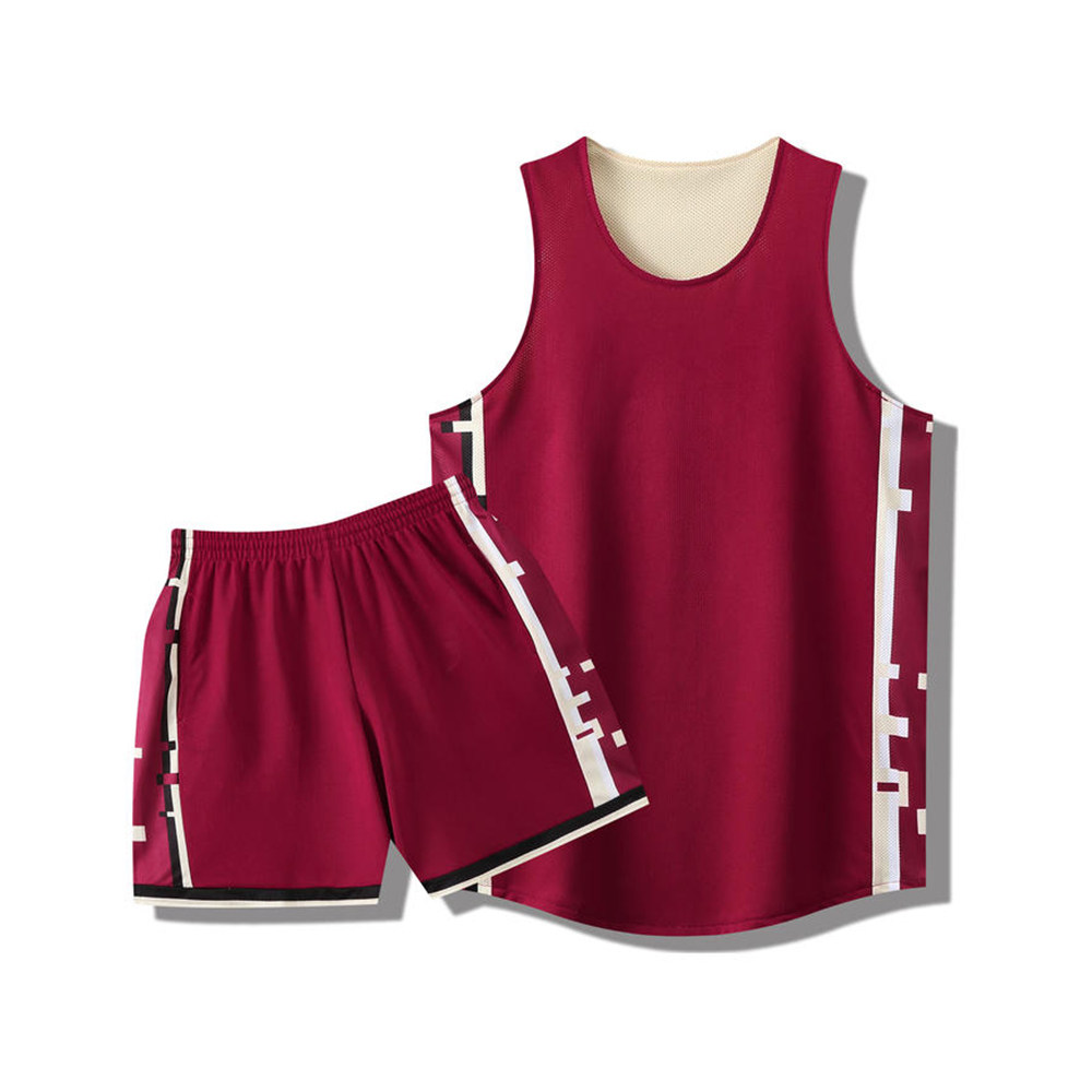 双面篮球服套装男女学生比赛队服定制双层透气两面穿背心球衣印号