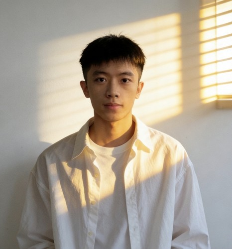 PSAI合成男士正装写真西装照照精修职业照外景写真摄影合成图