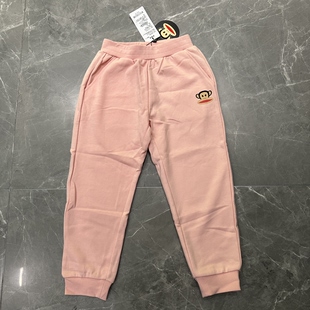 160春秋款 潮流女裤 儿童纯棉毛圈长裤 子中大时尚 子 休闲百搭裤 110