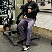 SATJDM新款 篮球训练跑步健身速干神裤 运动长裤 拉链梭织束脚九分裤