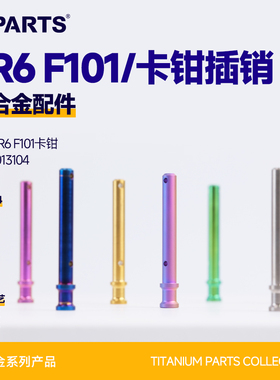 SPARTS FR6 F101 卡钳插销 下泵FRANDO摩托车配件钛合金螺丝斯坦