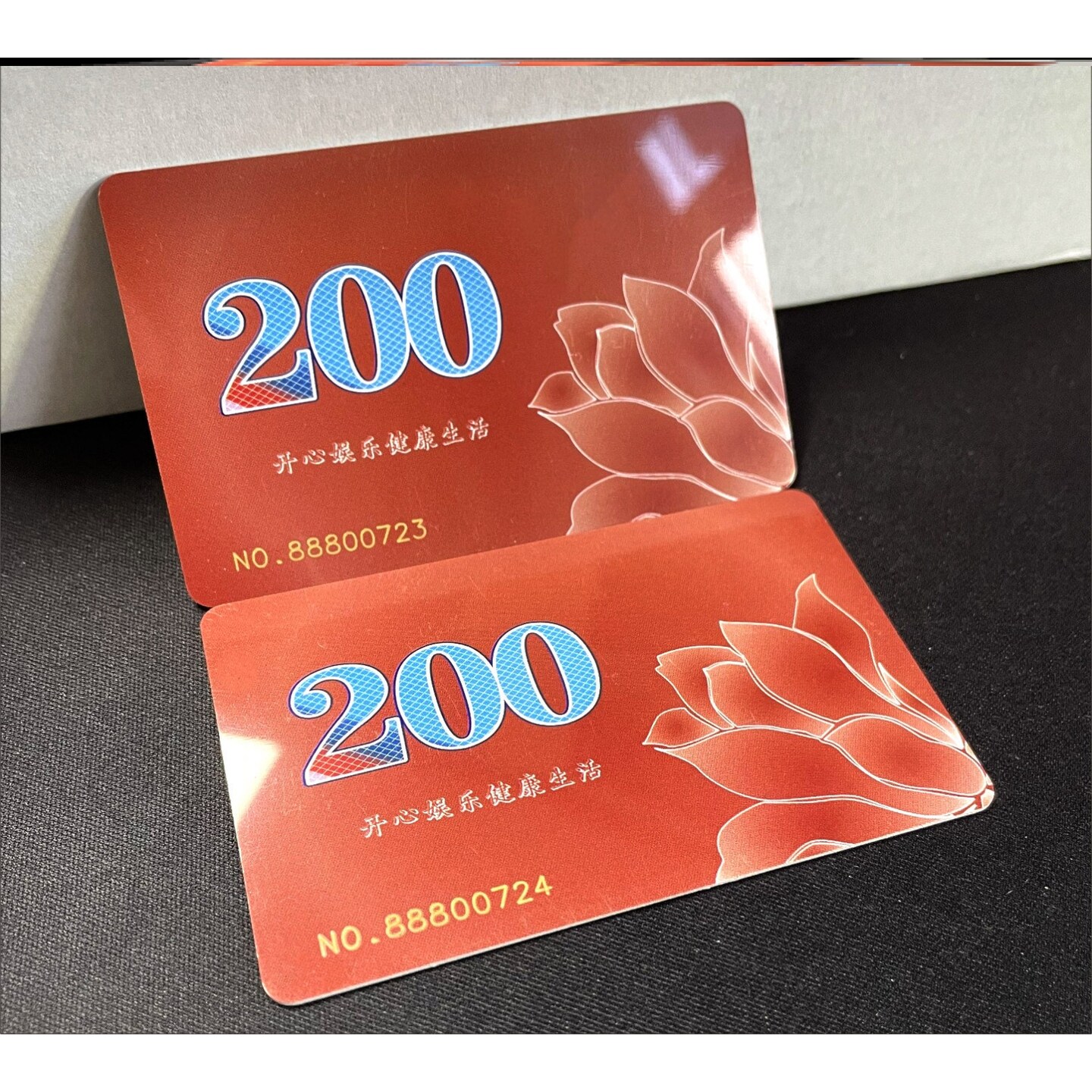 打麻将用的长方形片亮面卡馆加厚娱乐牌数字卡代币用室馆筹码玩牌