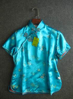 织锦绸缎手工礼服宴会旗袍上衣
