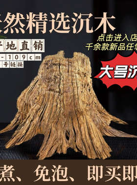 100-109cm（1号链接）水族精品大号拱桥南美多枝树桩紫柚木秒沉水