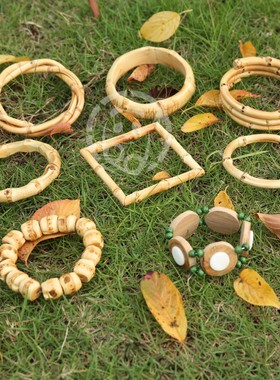 田园日韩风原生态竹节手串