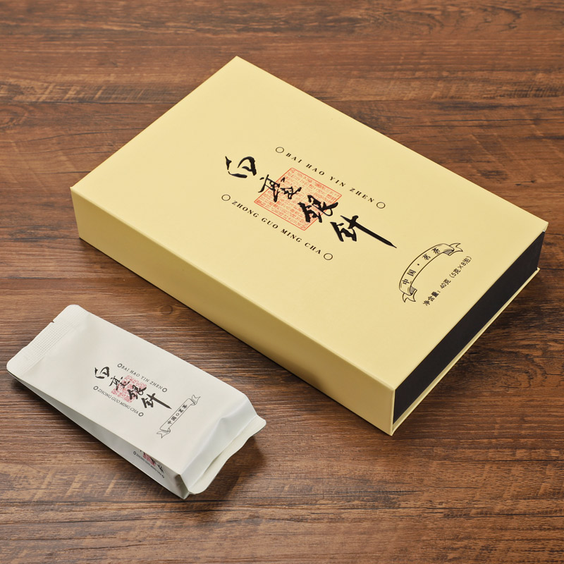 福建福鼎产地老白茶特级白毫银针茶叶毫香浓郁铁罐小泡袋装自饮装