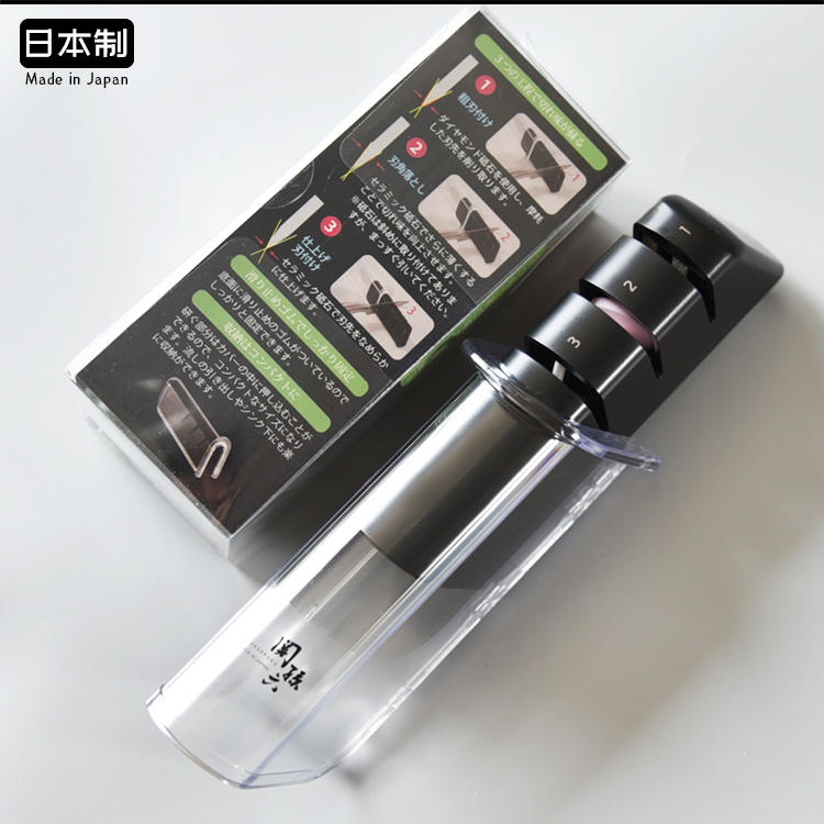 日本进口关孙六贝印kai磨刀石