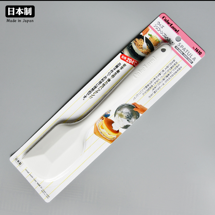 进口日本产cakeland大号刮刀奶油蛋糕一体搅拌抹刀刮板烘焙耐高温