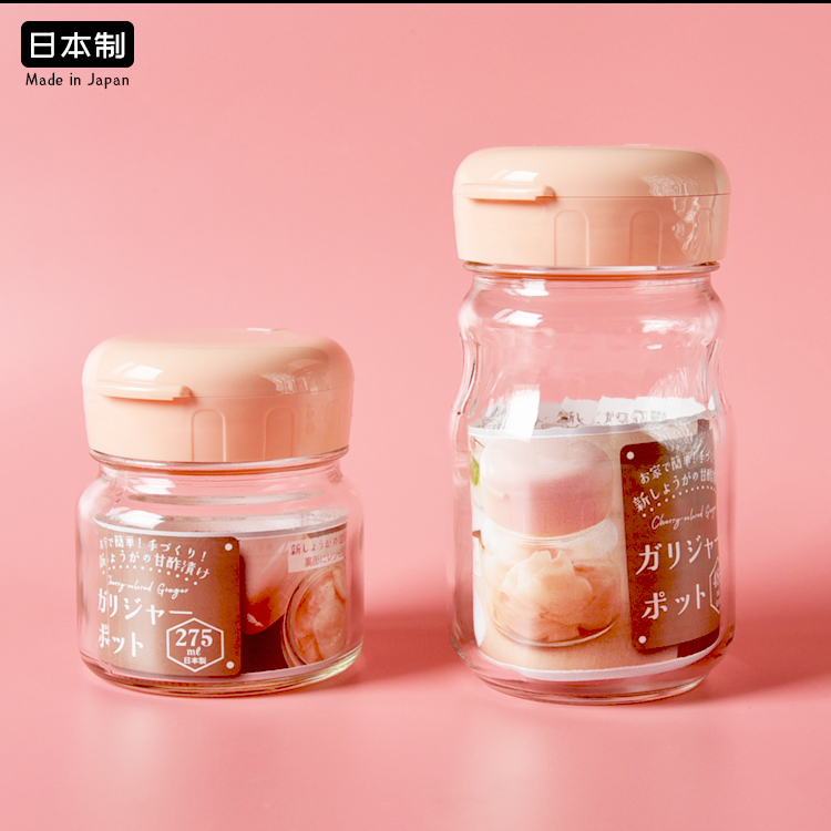 日本进口佐佐木柠檬百香果泡菜罐