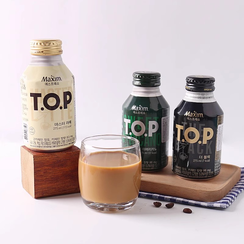 韩国原装进口麦馨TOP即饮咖啡